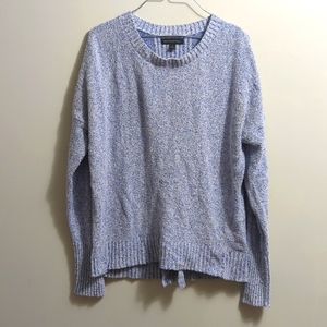 Blue and white banana republic sweater